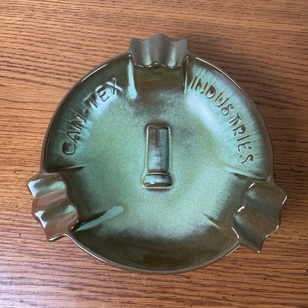 Vintage FRANKOMA Pottery CAN-TEX INDUSTRIES‎ Ashtray 458